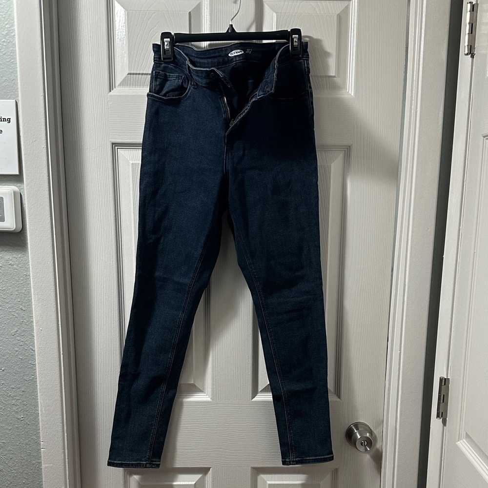 Old Navy Women's Midnight Blue Skinny Jeans